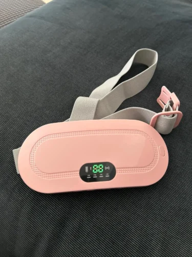 FemEase HeatVibe Portable Period Relief Belt: Self-Massage Thermal Belt for Period Pain Relief & Stomach Warming photo review