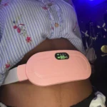 FemEase HeatVibe Portable Period Relief Belt: Self-Massage Thermal Belt for Period Pain Relief & Stomach Warming photo review