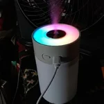 LumiSpritz - Portable USB Desktop Humidifier with Night Light photo review