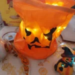 PumpkinPal LED Light Up Trick-or-Treat Bag - Thanksgiving Party Gift Basket photo review