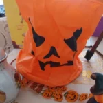 PumpkinPal LED Light Up Trick-or-Treat Bag - Thanksgiving Party Gift Basket photo review