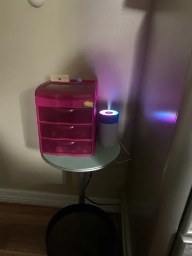 LumiSpritz - Portable USB Desktop Humidifier with Night Light photo review