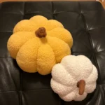 Nordic Style Soft Pumpkin Pillow - Cute Plush Cushion for Living Room & Bedside Decor photo review