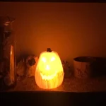 Spooky Halloween LED Pumpkin Lantern - Perfect Home & Bar Decor photo review