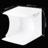 Portable 20cm LED Light Box Kit with 6 Backdrops for Professional Photography