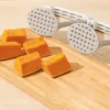 Durable Manual Potato Masher & Ricer with Non-Slip Handle - Versatile Kitchen Gadget for Vegetables & Fruits