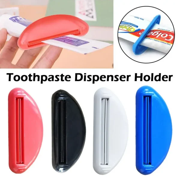 Effortless Toothpaste Dispenser & Tube Squeezer: Maximize Bathroom Efficiency