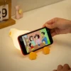 Rechargeable Duck LED Night Light - Dimmable Silicone Lamp for Kids' Room Decor