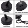 Cherry Blossom LED Bonsai Tree Lamp: USB/Battery Powered Touch Night Light