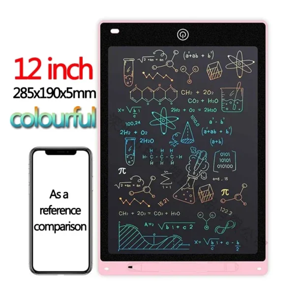 10/12 Inch LCD Writing Tablet: Kids Drawing Board & Magic Sketchpad Toy Gift