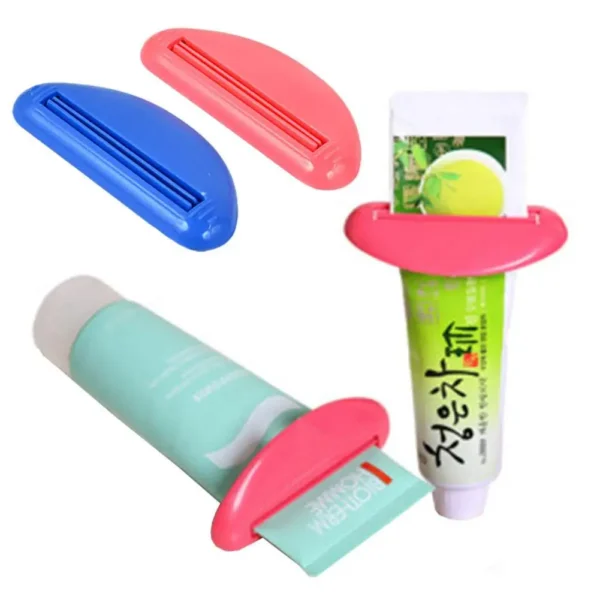 Effortless Toothpaste Dispenser & Tube Squeezer: Maximize Bathroom Efficiency