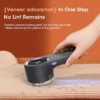USB Rechargeable LED Lint Remover: Electric Fabric Shaver for Clothes & Sweaters