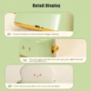 Adorable Bread Toast LED Night Light - Kawaii Cartoon Table Lamp with Timer
