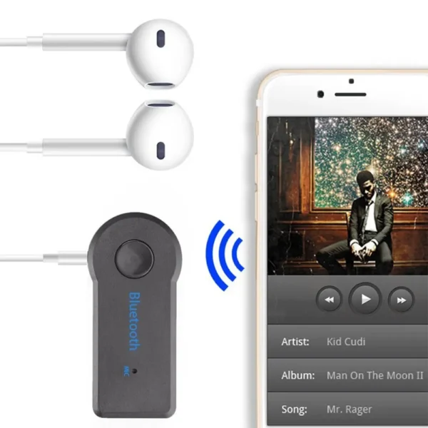 Upgrade Your Ride: Aux Car Bluetooth 5.0 Receiver with Mic for Wireless Audio
