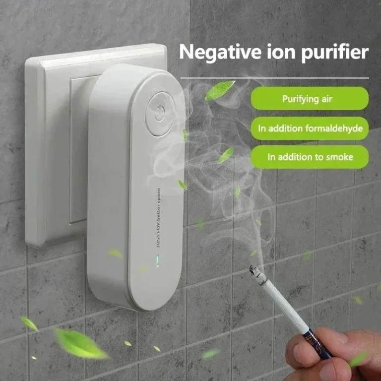 Negative Ion Generator Air Purifier for Home/Office - Fast Formaldehyde and Pet Odor Removal
