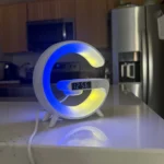 Harmony Dock - 15W Fast Charging Station with Speaker, Night Light, and TF RGB- Multifunction Wireless Charger Pad Stand photo review