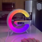 Harmony Dock - 15W Fast Charging Station with Speaker, Night Light, and TF RGB- Multifunction Wireless Charger Pad Stand photo review