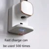 Automatic Toothpaste Squeezer: USB Fast-Charge, 500-Use Battery and Self-Adhesive Mount