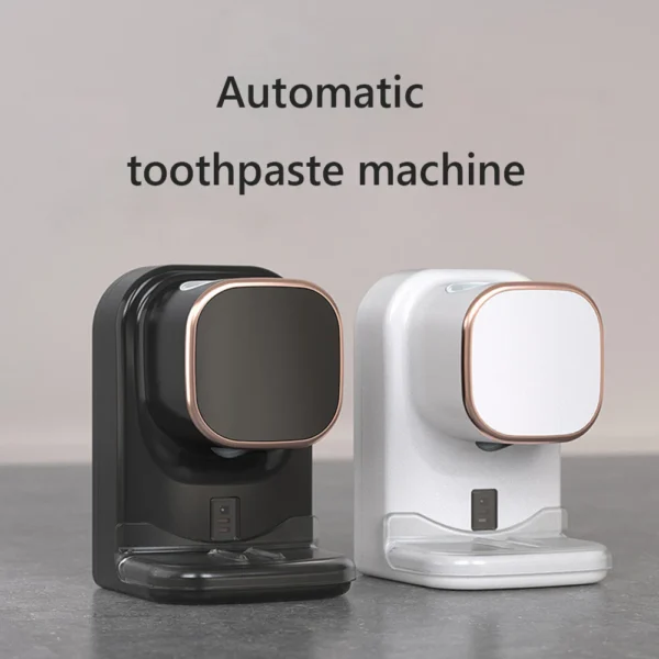 Automatic Toothpaste Squeezer: USB Fast-Charge, 500-Use Battery and Self-Adhesive Mount