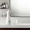 Automatic Hands-Free Soap Dispenser with 6-Month Battery - Sleek White Design