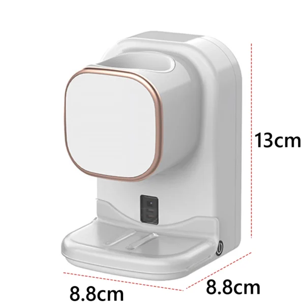 Automatic Toothpaste Squeezer: USB Fast-Charge, 500-Use Battery and Self-Adhesive Mount