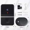 WiFi Wireless Video Doorbell with HD Outdoor Camera and Night Vision