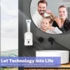 Automatic Toothpaste Squeezer: USB Fast-Charge, 500-Use Battery and Self-Adhesive Mount